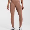 Gymshark Belgie - Gymshark Pas de naadloze legging met vlekjes aan zandsteen bruin vrouwen Z6ZD64270