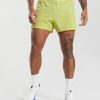 Gymshark Belgie - Gymshark apex run4 korte broek vuurvliegje groen Heren Z6ZD64537