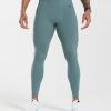 Gymshark Belgie - Gymshark controle basislaaglegging donder blauw Heren Z6ZD641033