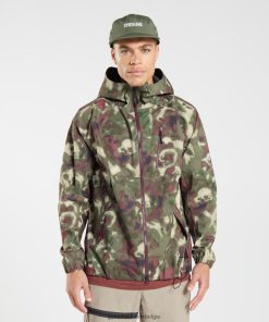 Gymshark Belgie - Gymshark jasje hernemen kern olijf Heren Z6ZD64861