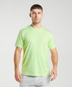 Gymshark Leggingg - Gymshark T-shirt met logo kiwigroen Heren Z6ZD64728