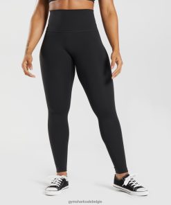 Gymshark Leggingg - Gymshark erfenis leggings zwart vrouwen Z6ZD64262