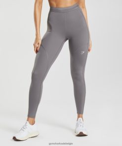 Gymshark Leggingg - Gymshark hardlooplegging titaan grijs vrouwen Z6ZD64332