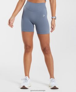 Gymshark Leggingg - Gymshark naadloze zweetshort avond blauw vrouwen Z6ZD6421