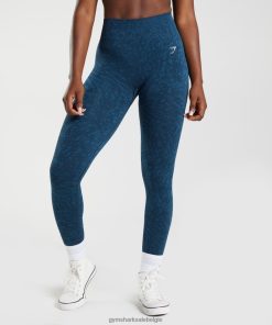 Gymshark Leggingg - Gymshark pas dieren naadloze leggings aan wild | marine vrouwen Z6ZD64316