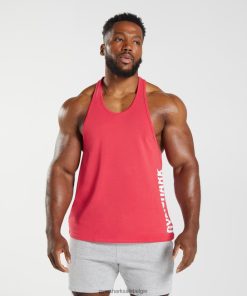 Gymshark Leggingg - Gymshark snij stringer papegaai rood Heren Z6ZD64988