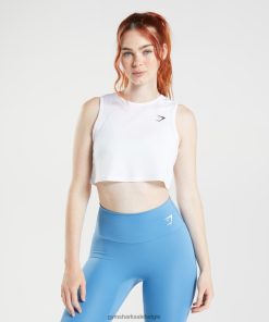 Gymshark Leggingg - Gymshark training gewastank wit vrouwen Z6ZD64475