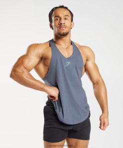 Gymshark Sale - Gymshark gewaagde stringer avond blauw Heren Z6ZD641010