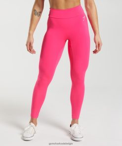 Gymshark Sale - Gymshark gs power originele legging helder fuchsia vrouwen Z6ZD64256