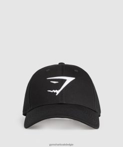 Gymshark Sale - Gymshark haaienkop pet zwart unisex Z6ZD641121