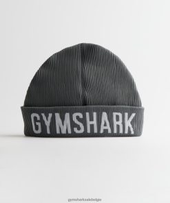 Gymshark Sale - Gymshark naadloze dockermuts antracietgrijs mergel unisex Z6ZD641145