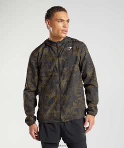 Gymshark Sale - Gymshark sport-windjack kurkuma geel Heren Z6ZD64810