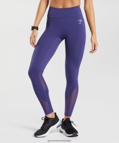 Gymshark Sale - Gymshark sportieve hardlooplegging Neptunus paars vrouwen Z6ZD64326