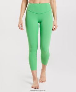 Gymshark Sale - Gymshark studio 7/8 legging appelgroen vrouwen Z6ZD64302