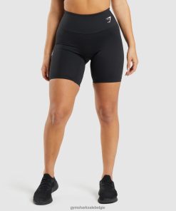 Gymshark Sale - Gymshark trainingsfietsbroek zwart vrouwen Z6ZD6411