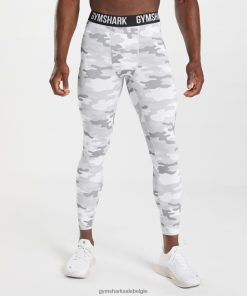 Gymshark Shorts - Gymshark Element-basislaaglegging lichtgrijze afdruk Heren Z6ZD641039