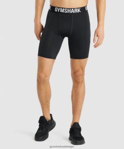 Gymshark Shorts - Gymshark Element-basislaagshort zwart Heren Z6ZD641027