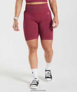Gymshark Shorts - Gymshark adapt dier naadloze fietsbroek rif | kersenbruin vrouwen Z6ZD6483