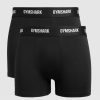 Gymshark Shorts - Gymshark boxers 2st zwart Heren Z6ZD641052