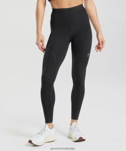 Gymshark Shorts - Gymshark hardlooplegging zwart vrouwen Z6ZD64277